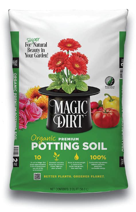 Magic diry potting soil